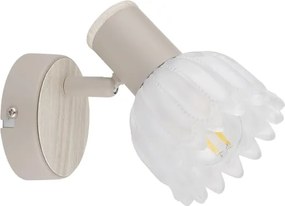 Globo 54317-1 - Faretto da parete PLANTA 1xE14/40W/230V