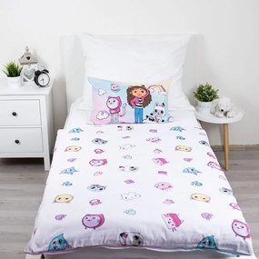 Set copripiumino e federa da bambini in cotone per culla 100x135 cm Gabby's Dollhouse "Sugar Dream" – Jerry Fabrics
