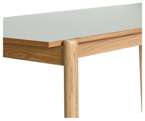 Tavolo da pranzo in rovere 107x190 cm Oblique - Hübsch