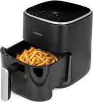 Friggitrice ad aria digitale 5 L 1500 W nera