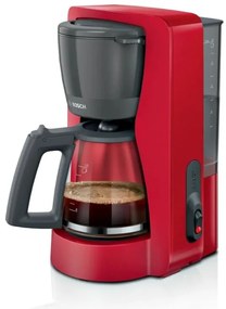 Bosch - caffettiera con filtro 15 tazze 1200w rossa/nera - TKA2M114