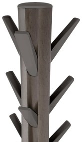Gancio in gomma grigia per legno Flapper - Umbra