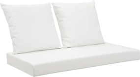 Cuscini per Pallet 120x80 cm Seduta e Schienale in Similpelle Mariotti Belem Bianco...