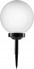 Lampada solare a LED LED/1,2V 6500K 200 mAh Ø 25 cm IP44 bianco/nero