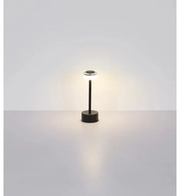 Globo 21026S - Lampada da tavolo LED dimmerabile SHIRA LED/2,5W/3,7V 2700/4000/6500K nero