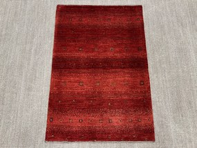 Loribaft Tappeto 80x120 Rosso (Iran) Annodato A Mano