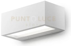 Ges971- applique led bianco 4000k 755lm 15w ip65 21,5cm