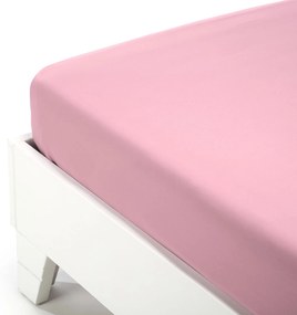 Lenzuolo Inferiore Singolo Rosa Maxi Caleffi, in cotone