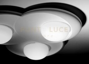 Pitane parete/soffitto con vetro 3 luci