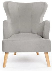 Poltrona grigio chiaro Noemye - Bonami Essentials