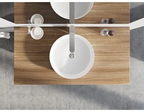 Ravak XJX01140002 - Lavabo da appoggio UNI SLIM 40 cm ceramica/bianco