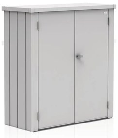 Box portattrezzi in acciaio BIOHORT L 140 x P 57 x H 140 cm