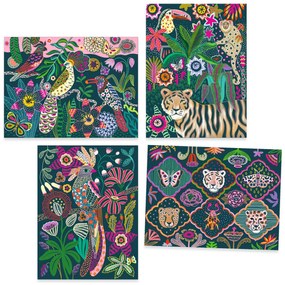 Carte da grattare - Animali tropicali