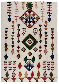 Tappeto in lana color crema tessuto a mano 160x230 cm Moroccan Fes - Flair Rugs