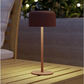 Eglo 901896 - Lampada da tavolo solare LED ROCCANOVA LED/2,8W/3,7V IP44 arancione