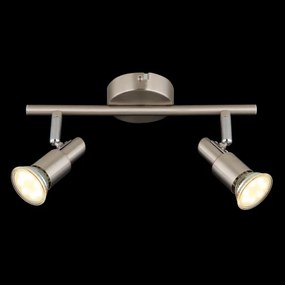 Globo 57385-2 - Faretto LED KINLEY 2xGU10/3W/230V