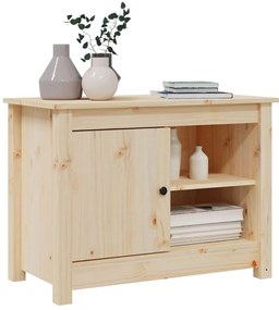 Mobile porta tv 70x36,5x52 cm in legno massello di pino