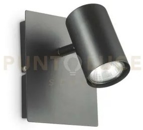 Lampada da parete spot ap1 nero