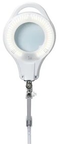 Lampada da tavolo LED dimmerabile con lente d'ingrandimento LED/10W/230V bianca