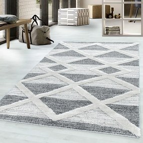 Tappeto grigio 60x110 cm Pisa - Ayyildiz Carpets