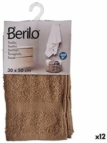 Telo da bagno Cammello 30 x 50 cm (12 Unità)