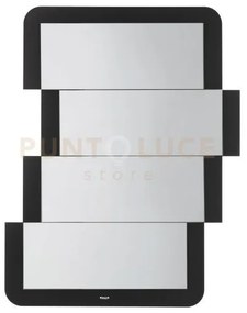 Specchio particolare pixel nero