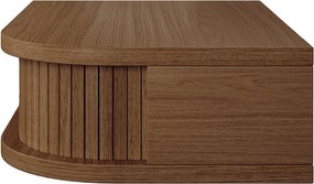 Comodino marrone con effetto noce Farsta – Woodman