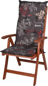 Cuscino per sedia sdraio da giardino grigio scuro 50x120 cm Bristol - Sun Garden