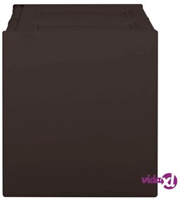 vidaXL Baule per Cuscini Marrone 86x40x42 cm 85 L