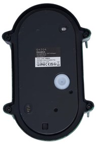 Lampada da parete da esterno verde ovale IP44 - Noutica