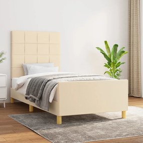 Giroletto Senza Materasso Crema 80x200 Cm İn Tessuto /