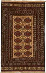 Kilim Tappeto 120 x 200 Beige (Afghanistan) Tessuto A Mano