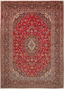 Kashan Tappeto persiano 270 x 370 Rosso (Iran) Annodato A Mano