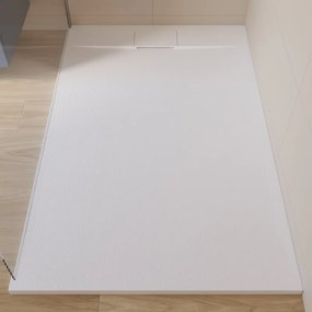 Piatto doccia SENSEA in composito minerale di resina gelificata Neo bianco L 90 x L 140 x H 3 cm opaco