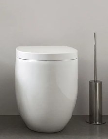 Milk Wc Scarico a terra Trasf 52x34 Limone