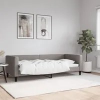 Letto da Giorno Tortora 80x200 cm in Tessuto 353981