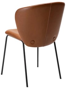 Sedia da pranzo marrone cognac Stay - DAN-FORM Denmark