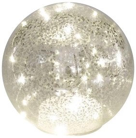 Decorazione natalizia LED — 20 LED, alimentazione 3x AA, sfere Ø 15 cm