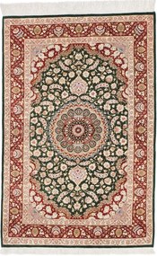Ghom Tappeto 80 x 120 Rosa (Iran) Annodato A Mano