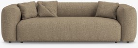 Divano letto Martina 3 posti in Bouclé Monet – L264 cm