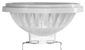 Lampada LED G53 15W angolo 120° 12V AC/DC Colore Bianco Caldo 3.000K