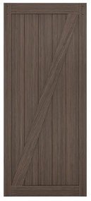 Anta per porta scorrevole Zion in mdf marrone L 96 x H 215 cm