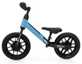 QPlay - Bici a spinta con LED lampade su ruote SPARK blu