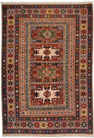 Shiraz Tappeto 140x200 Rosa (Uzbekistan) Annodato A Mano