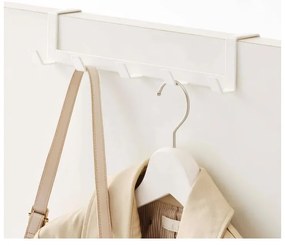 Appendiabiti in metallo bianco 30 cm Tower - YAMAZAKI