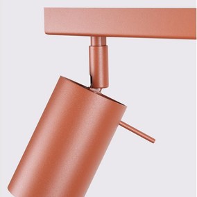 Faretto color mattone 6x81 cm Etna – Sollux