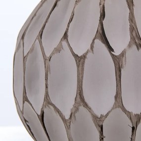 Orion LA 4-1224/1 - Lampada da tavolo PINIA 1xE14/25W/230V ceramiche beige/grigio