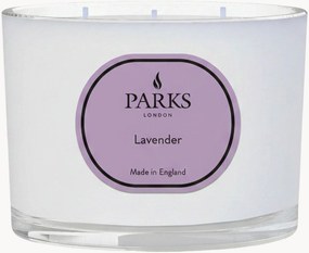 Candela profumata fatta a mano a tre stoppini Vintage Aromatherapy (lavanda, camomilla e muschio bianco)