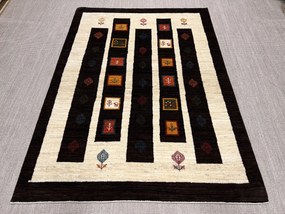 Gashguli Tappeto 180x240 Beige (Iran) Annodato A Mano
