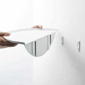 Mensola in metallo bianca 40 cm Tower - YAMAZAKI